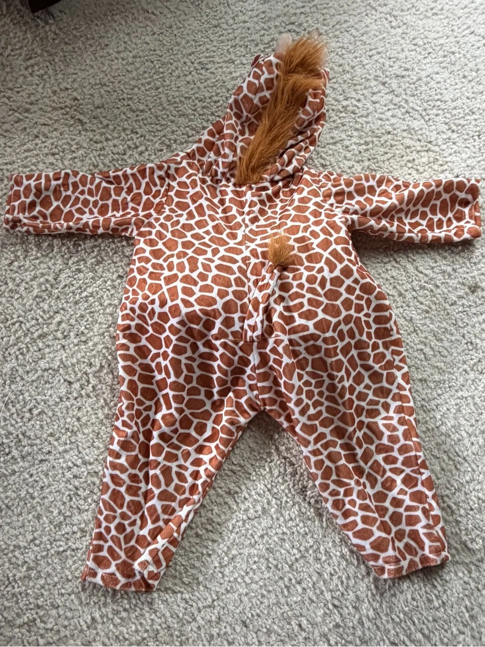 Kids Giraffe Plush Halloween Costume Ages 2–4